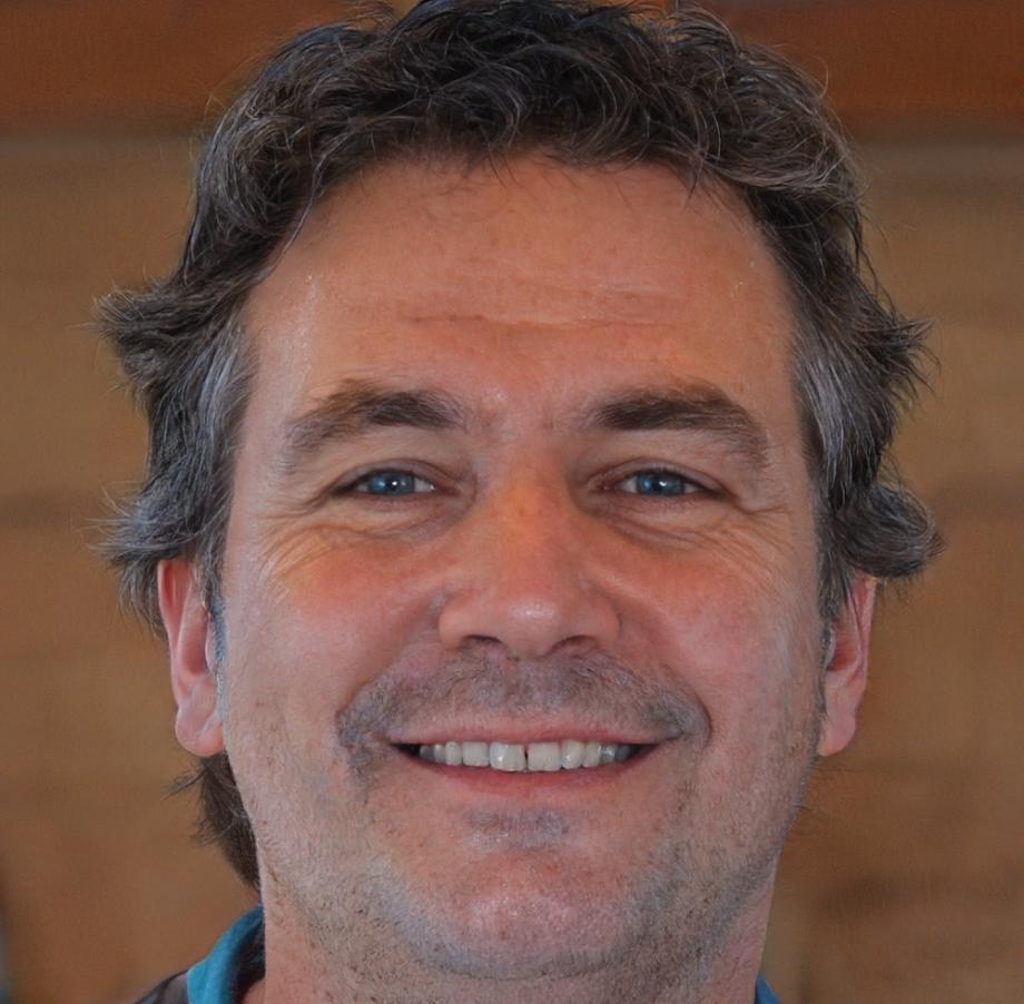 Portrait of financial educator Kiernan Blackwood